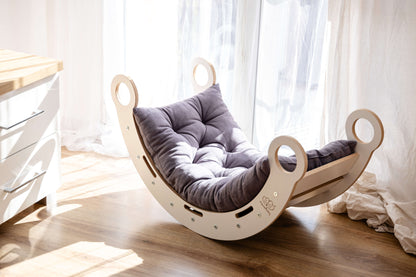 Snug Rocker for Kids - White Pillow